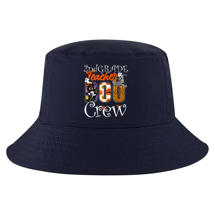 2Nd Grade Teacher Boo Crew Halloween Second Grade Teacher Gift Cool Comfort Performance Bucket Hat