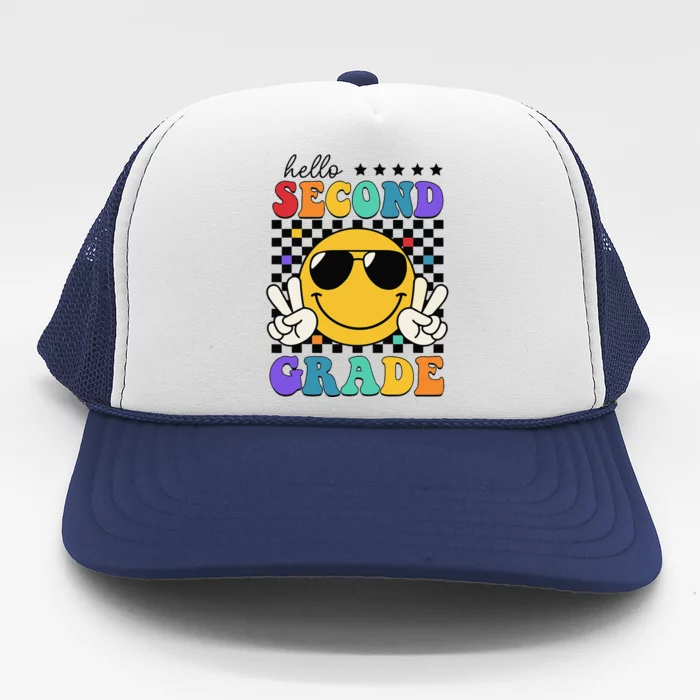 2nd Grade Teachers First Day Second Grade Trucker Hat