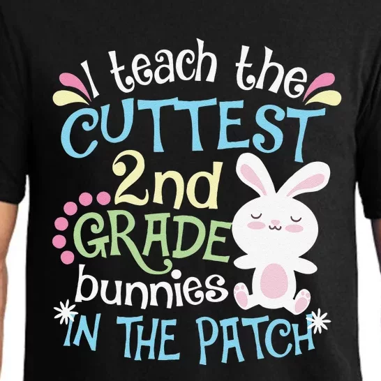 2nd Grade Teacher Easter, Teacher Easter Bunny Pajama Set