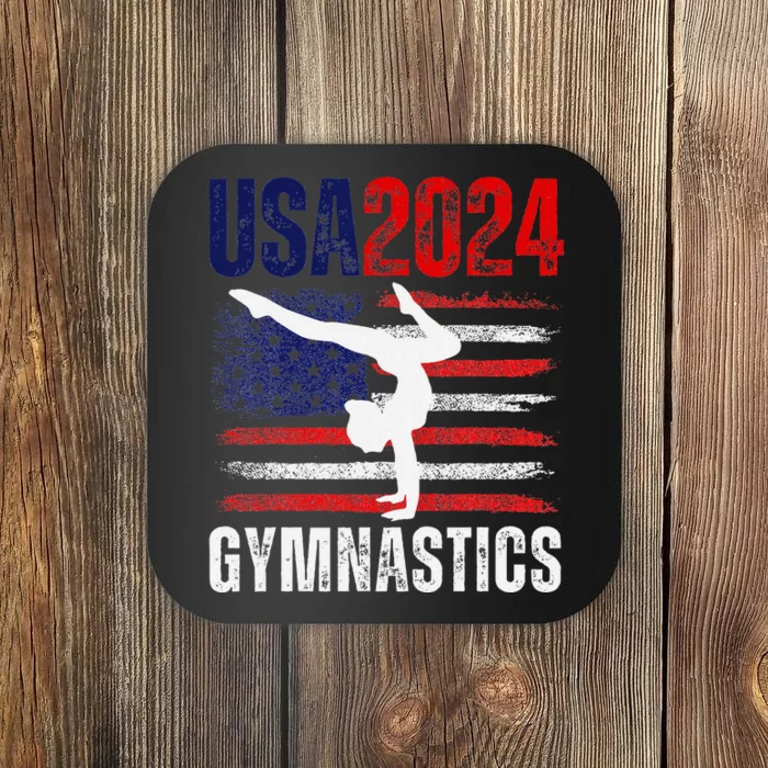 2024 Gymnastics Usa Flag Coaster