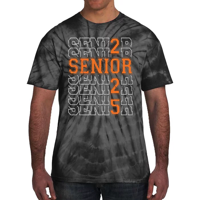 2025 Graduation Vintage School Spirit Tie-Dye T-Shirt