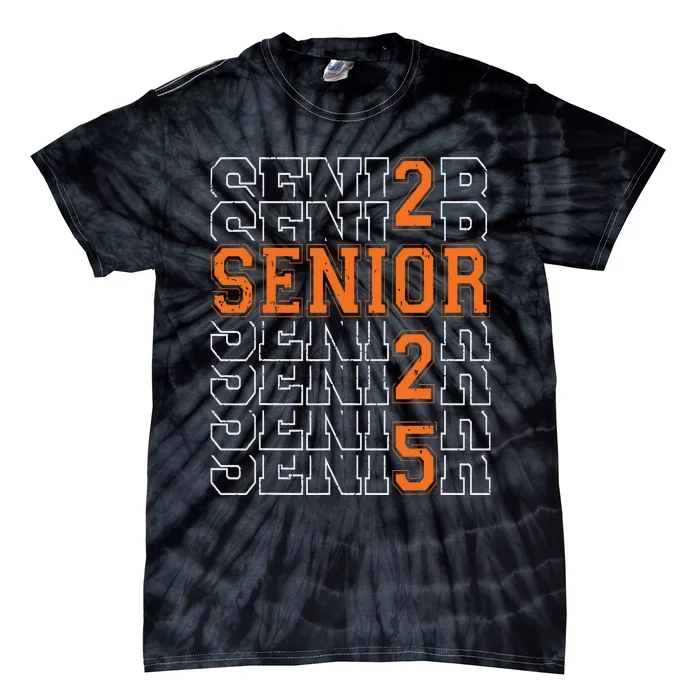 2025 Graduation Vintage School Spirit Tie-Dye T-Shirt