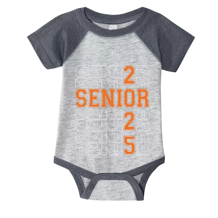 2025 Graduation Vintage School Spirit Infant Baby Jersey Bodysuit