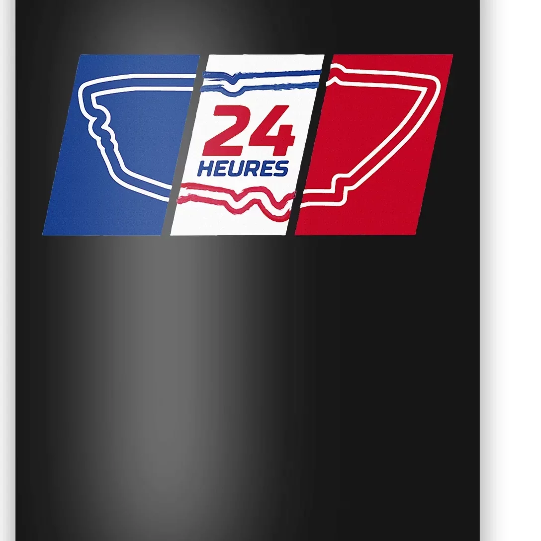 24 Hours French Endurance Race Poster