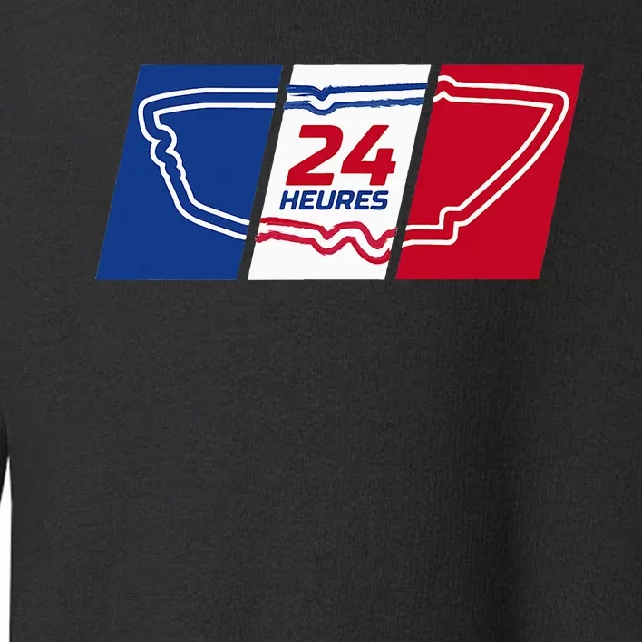 24 Hours French Endurance Race Toddler Sweatshirt