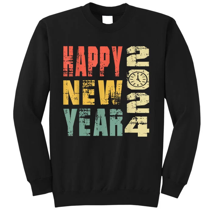 2024 Happy New Year Celebration Vintage Sweatshirt