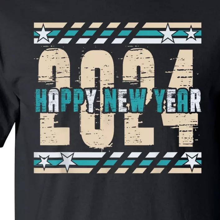 2024 Happy New Year Celebration Tall T-Shirt