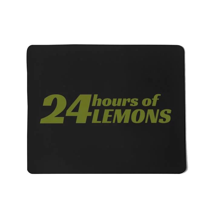 24 Hours Of Lemons Endurance Racing Mousepad