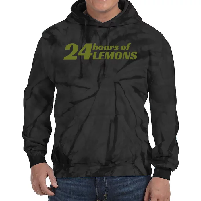 24 Hours Of Lemons Endurance Racing Tie Dye Hoodie