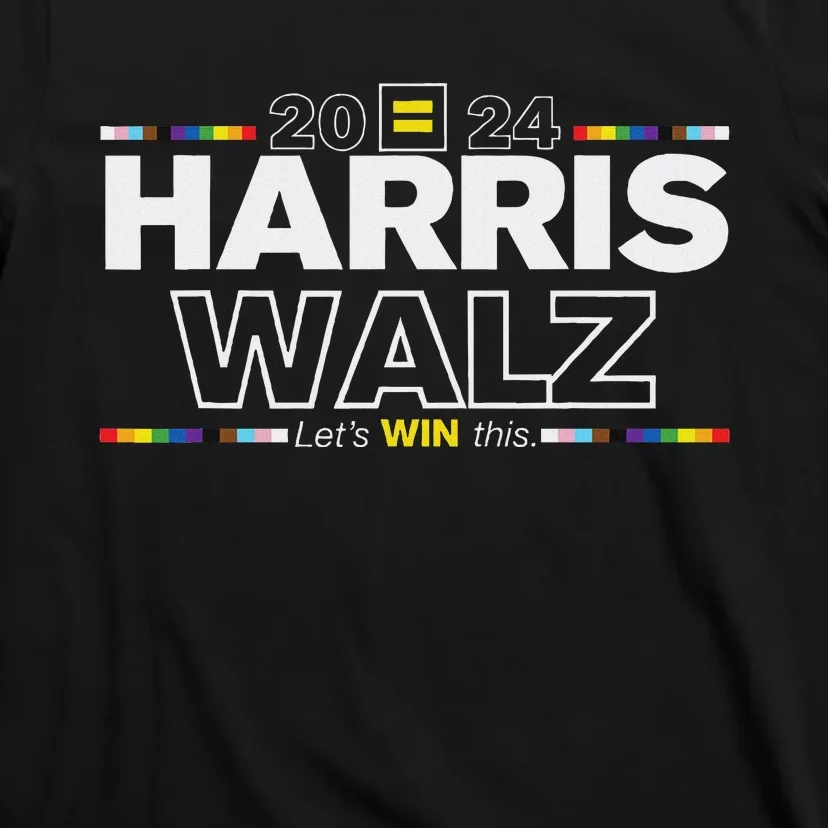 2024 Harris Waiz LetS Win This Election President 2024 T-Shirt