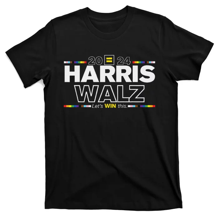 2024 Harris Waiz LetS Win This Election President 2024 T-Shirt