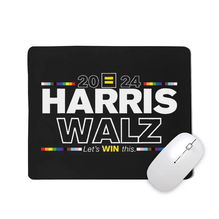 2024 Harris Waiz LetS Win This Election President 2024 Mousepad