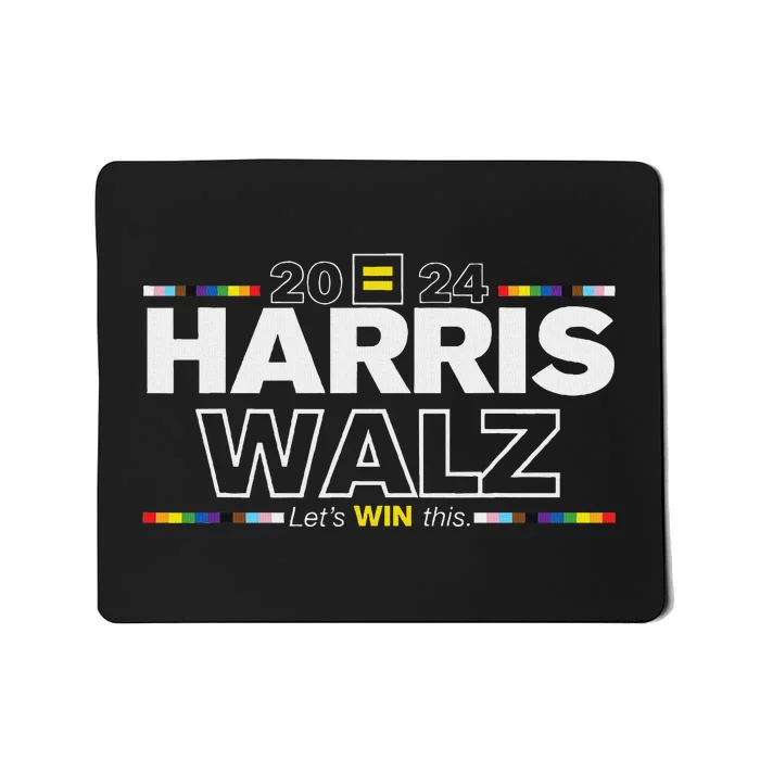 2024 Harris Waiz LetS Win This Election President 2024 Mousepad