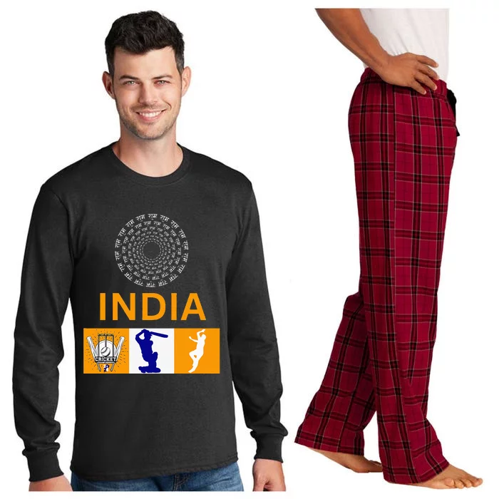 2024 India Cricket Jersey India Cricket In Usa Long Sleeve Pajama Set