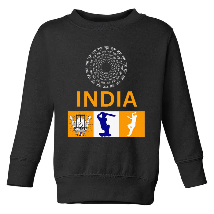 2024 India Cricket Jersey India Cricket In Usa Toddler Sweatshirt