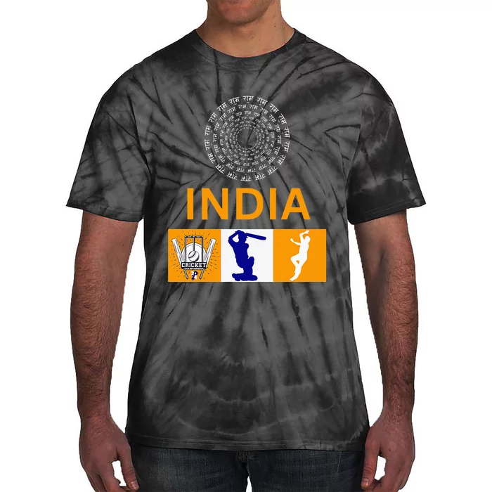 2024 India Cricket Jersey India Cricket In Usa Tie-Dye T-Shirt