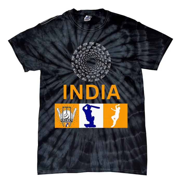 2024 India Cricket Jersey India Cricket In Usa Tie-Dye T-Shirt