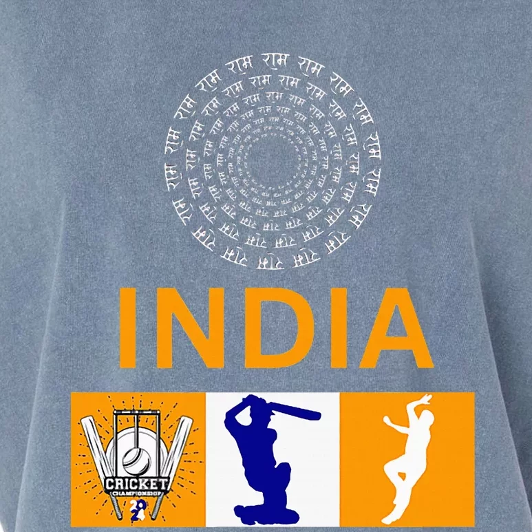 2024 India Cricket Jersey India Cricket In Usa Garment-Dyed Women's Muscle Tee