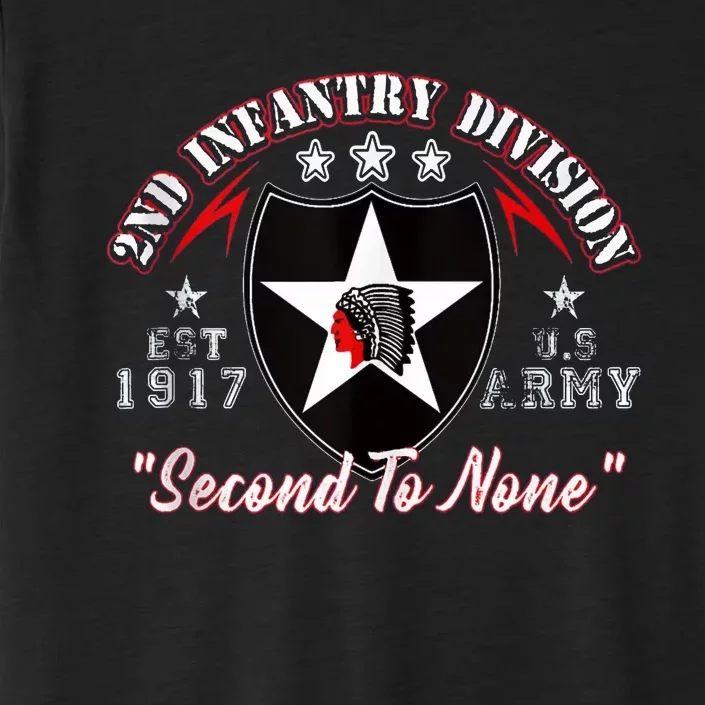 2nd Infantry Division Shirts Second To None ChromaSoft Performance T-Shirt