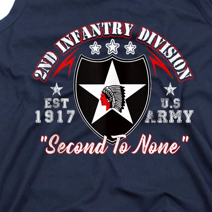 2nd Infantry Division Shirts Second To None Tank Top