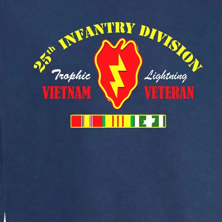 25th Infantry Division Vietnam Veteran Tropic Lightning Garment-Dyed Sweatshirt