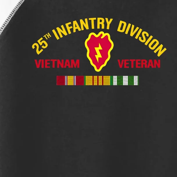 25th Infantry Division Vietnam War Veteran Toddler Fine Jersey T-Shirt