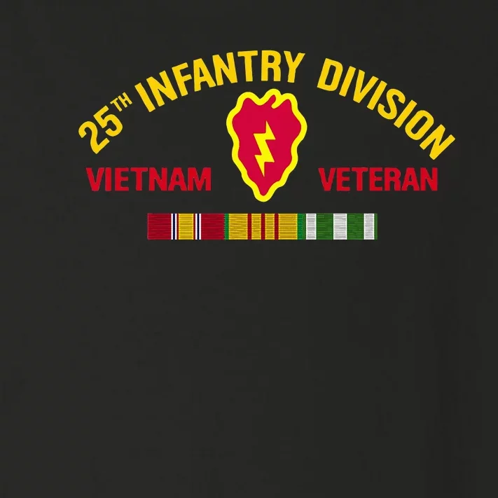 25th Infantry Division Vietnam War Veteran Toddler Long Sleeve Shirt