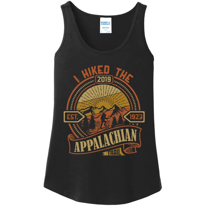 2019 I Hiked The Appalachian Trail Backpackers Hike Souvenir Ladies Essential Tank