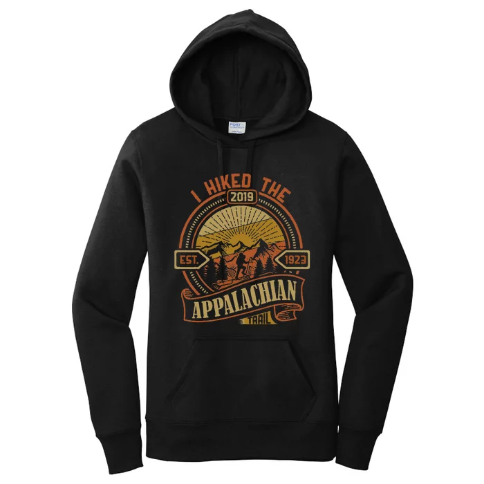 2019 I Hiked The Appalachian Trail Backpackers Hike Souvenir Women's Pullover Hoodie