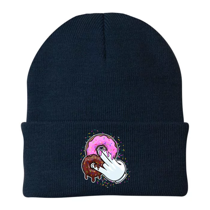 2 In The Pink 1 In The Stink Donut Sex Dirty Humor Christmas Knit Cap Winter Beanie