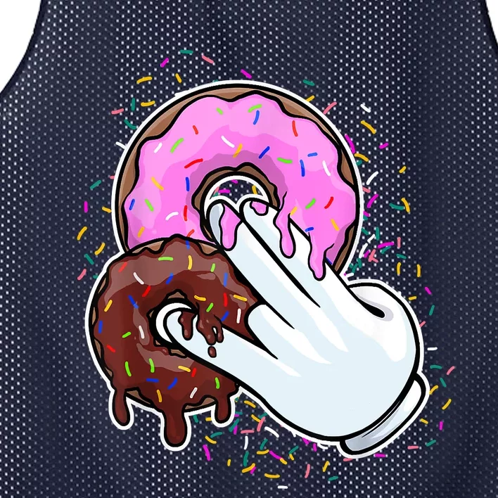 2 In The Pink 1 In The Stink Donut Sex Dirty Humor Christmas Mesh Reversible Basketball Jersey Tank