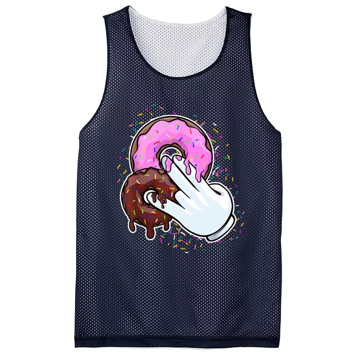 2 In The Pink 1 In The Stink Donut Sex Dirty Humor Christmas Mesh Reversible Basketball Jersey Tank