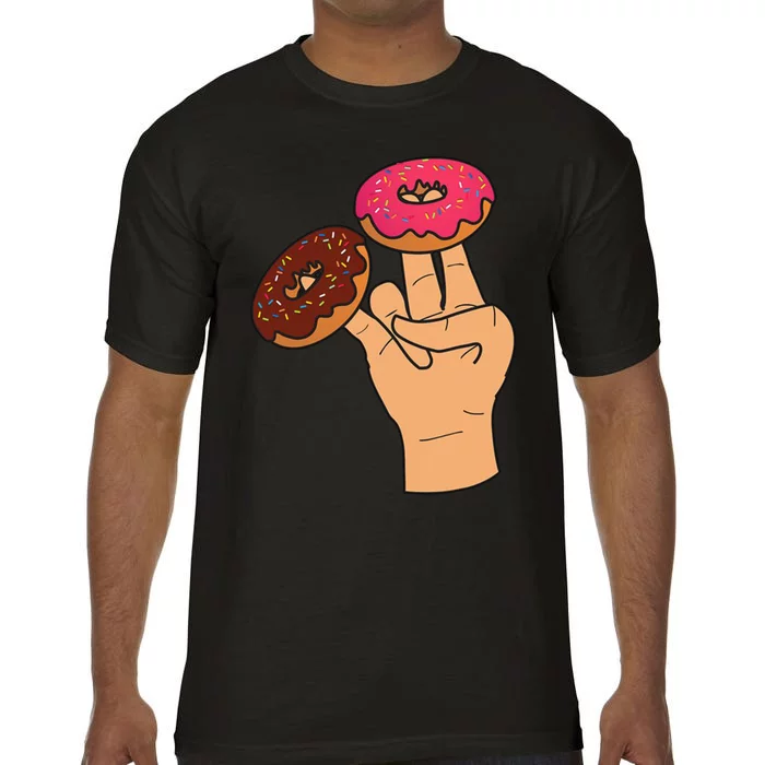 2 In The Pink 1 In The Stink Dirty Humor Donut Comfort Colors T-Shirt