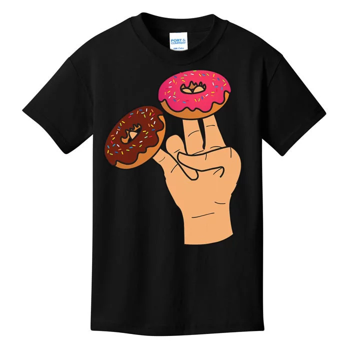 2 In The Pink 1 In The Stink Dirty Humor Donut Kids T-Shirt