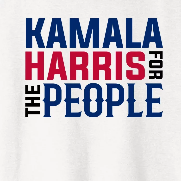 2024 Kamala Harris For The People Women's Crop Top Tee