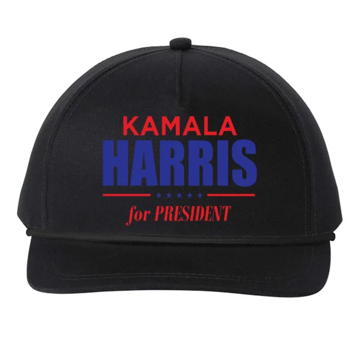 2024 Kamala Harris For President Snapback Five-Panel Rope Hat