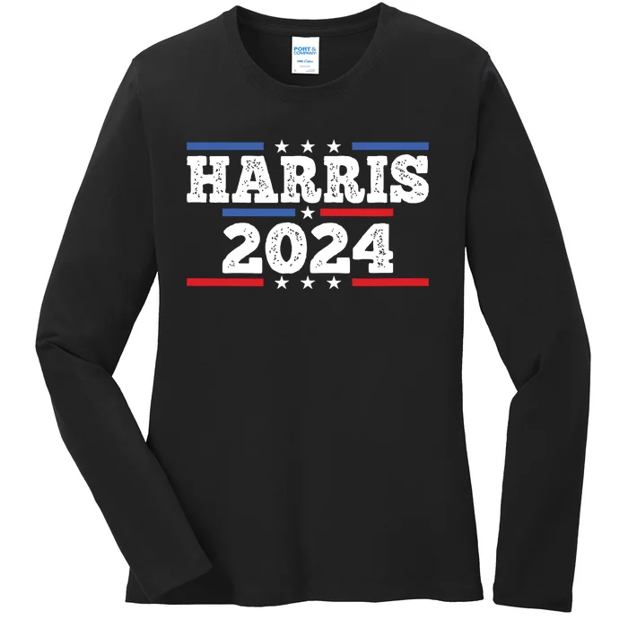 2024 Kamala Harris Ladies Long Sleeve Shirt