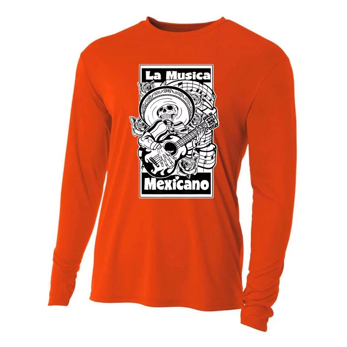 23 LA MUSICA MEXICANO FRONT Cooling Performance Long Sleeve Crew