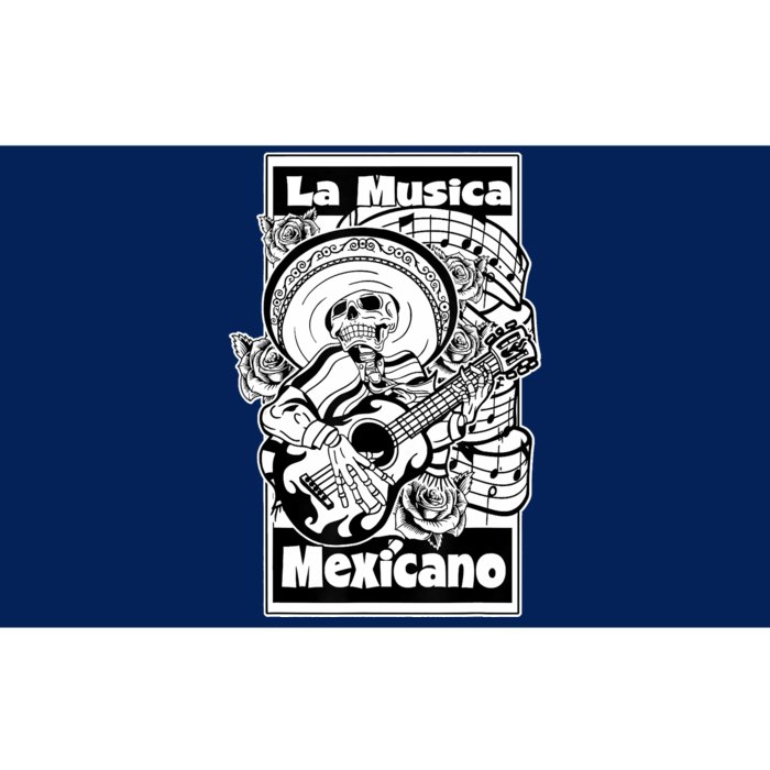 23 LA MUSICA MEXICANO FRONT Bumper Sticker