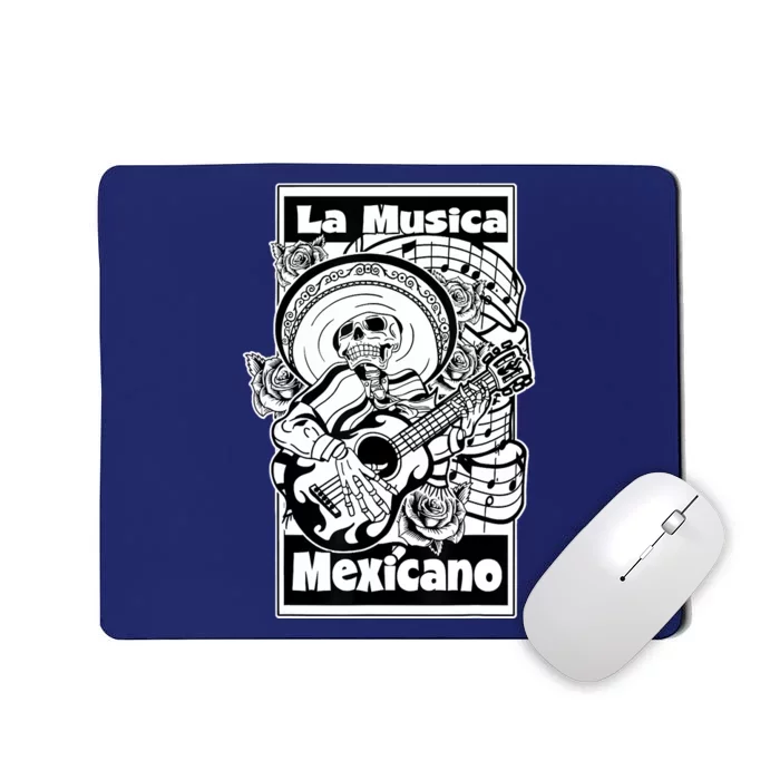 23 LA MUSICA MEXICANO FRONT Mousepad