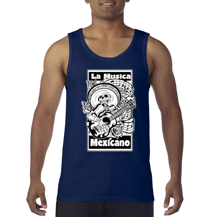 23 LA MUSICA MEXICANO FRONT Tank Top