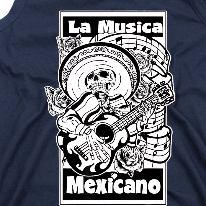 23 LA MUSICA MEXICANO FRONT Tank Top