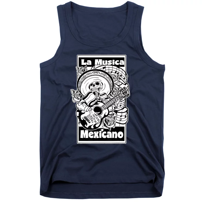 23 LA MUSICA MEXICANO FRONT Tank Top