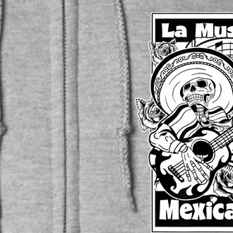 23 LA MUSICA MEXICANO FRONT Full Zip Hoodie