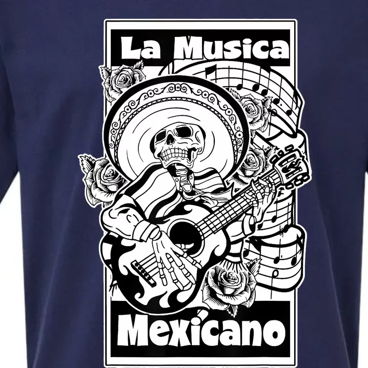 23 LA MUSICA MEXICANO FRONT Sueded Cloud Jersey T-Shirt