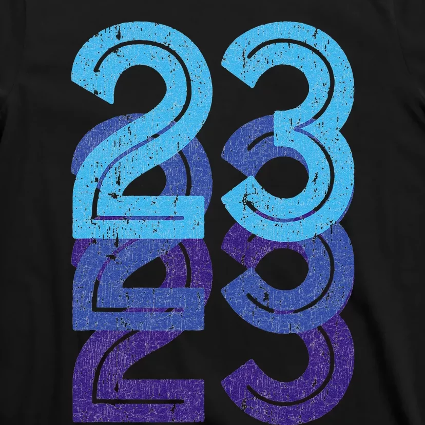 23 Lucky Number 23rd Year Birthday Age Sports Team T-Shirt