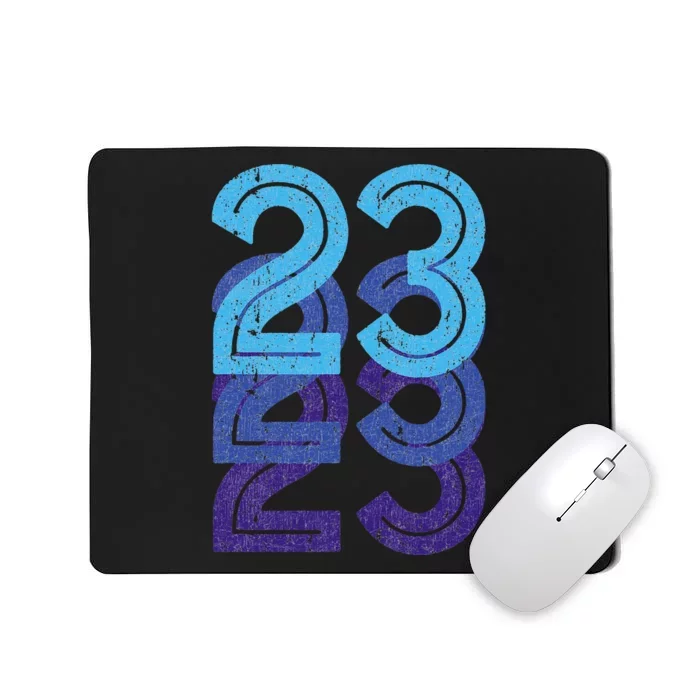 23 Lucky Number 23rd Year Birthday Age Sports Team Mousepad