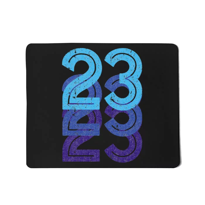 23 Lucky Number 23rd Year Birthday Age Sports Team Mousepad