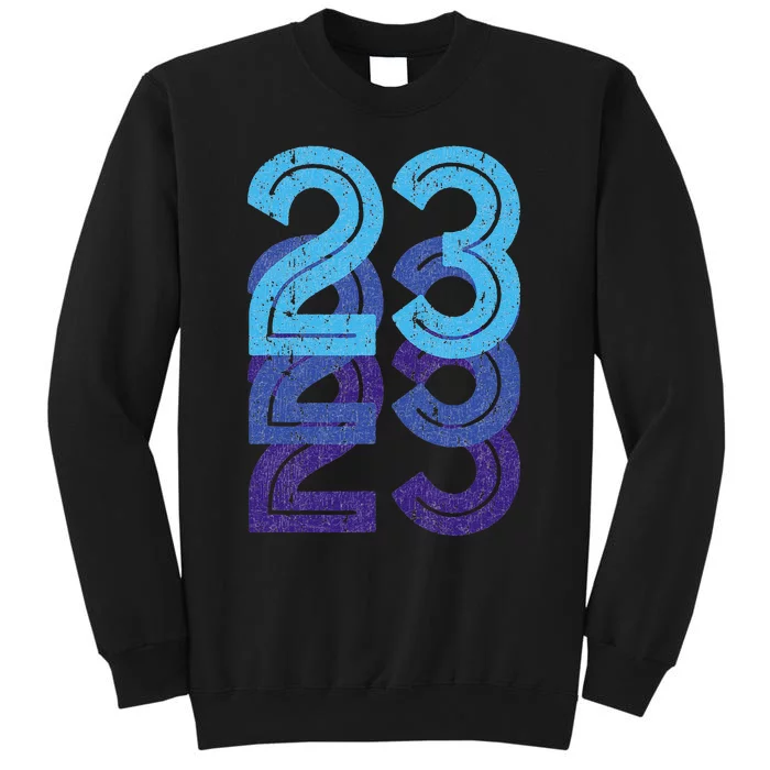 23 Lucky Number 23rd Year Birthday Age Sports Team Tall Sweatshirt