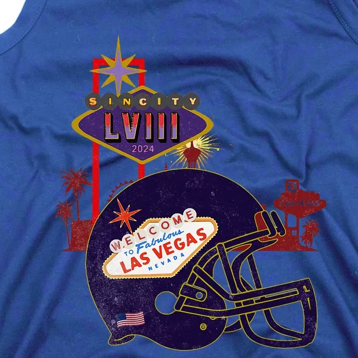 2024 Las Vegas Football Party Super Fun Game Tank Top